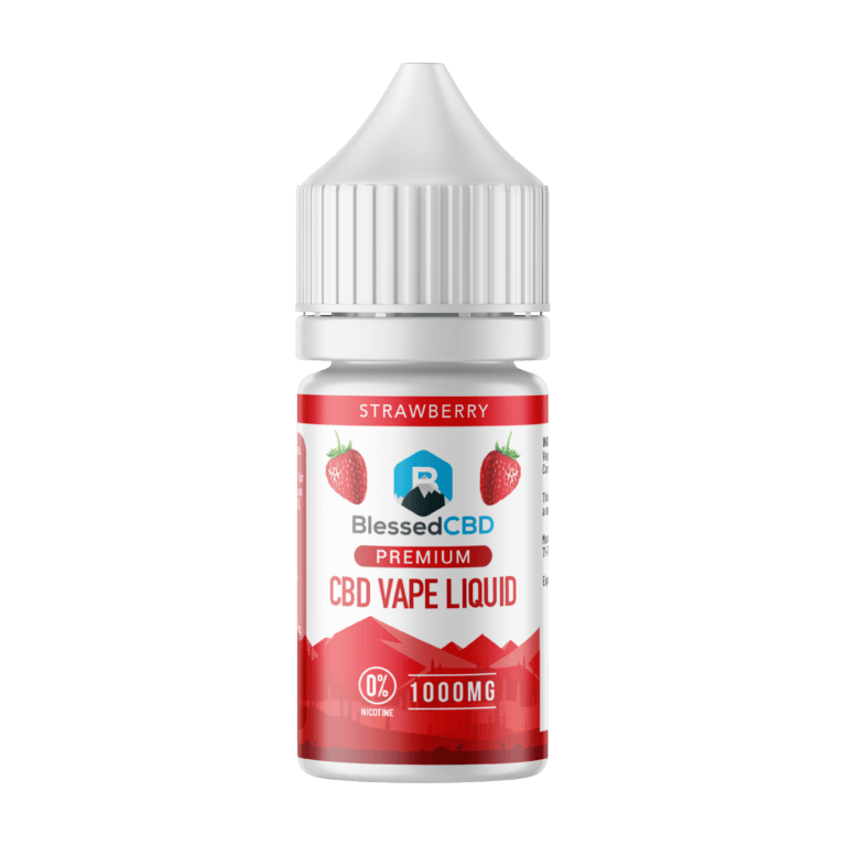 cbd vape juice no nicotine 1000mg CBD Vape Juice (Strawberry)