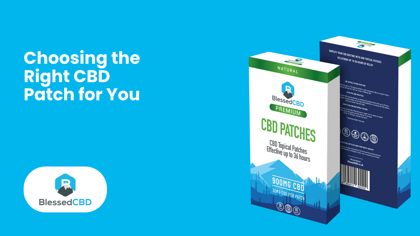 Choosing the Right CBD Patch for You