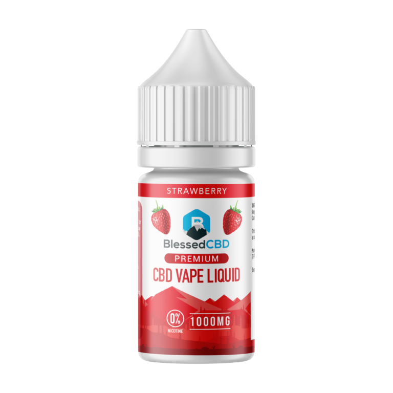 Blessed CBD strawberry vape juice eliquid