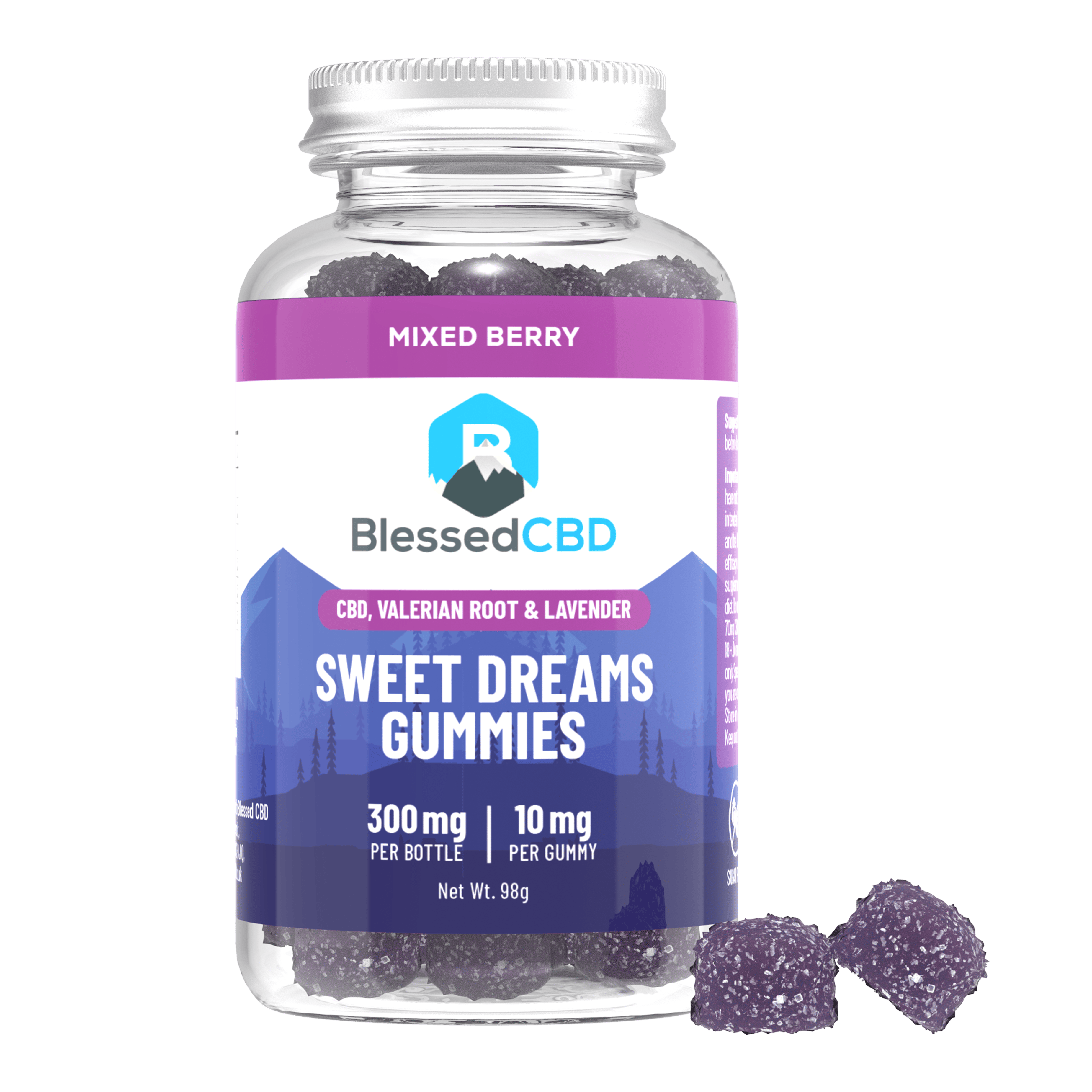 How many mg of CBD gummies does it take to sleep?