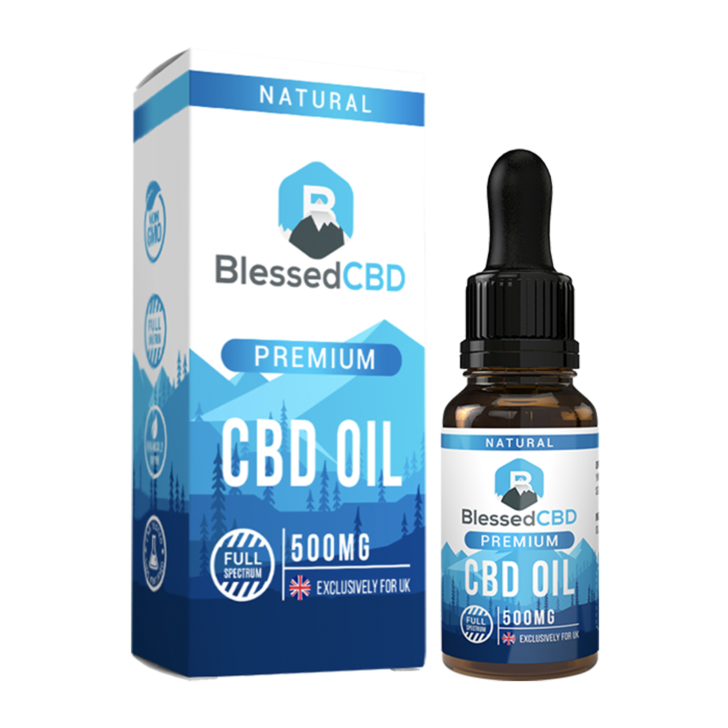 Buy Full Spectrum 500mg CBD Oil + Free Next Day Delivery