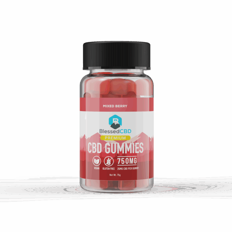 750mg CBD Gummies - New Red