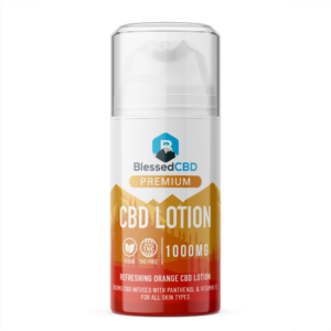 Blessed CBD lotion topical
